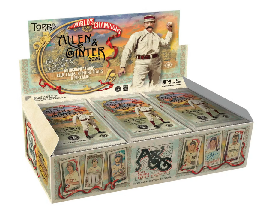 2026 Topps Allen & Ginter Baseball Blaster Value Box (Pre-Order: October 7)