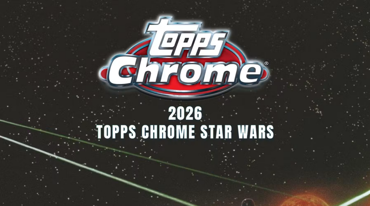 2026 Topps Star Wars Chrome Hobby Box (Pre-Order: September 30)