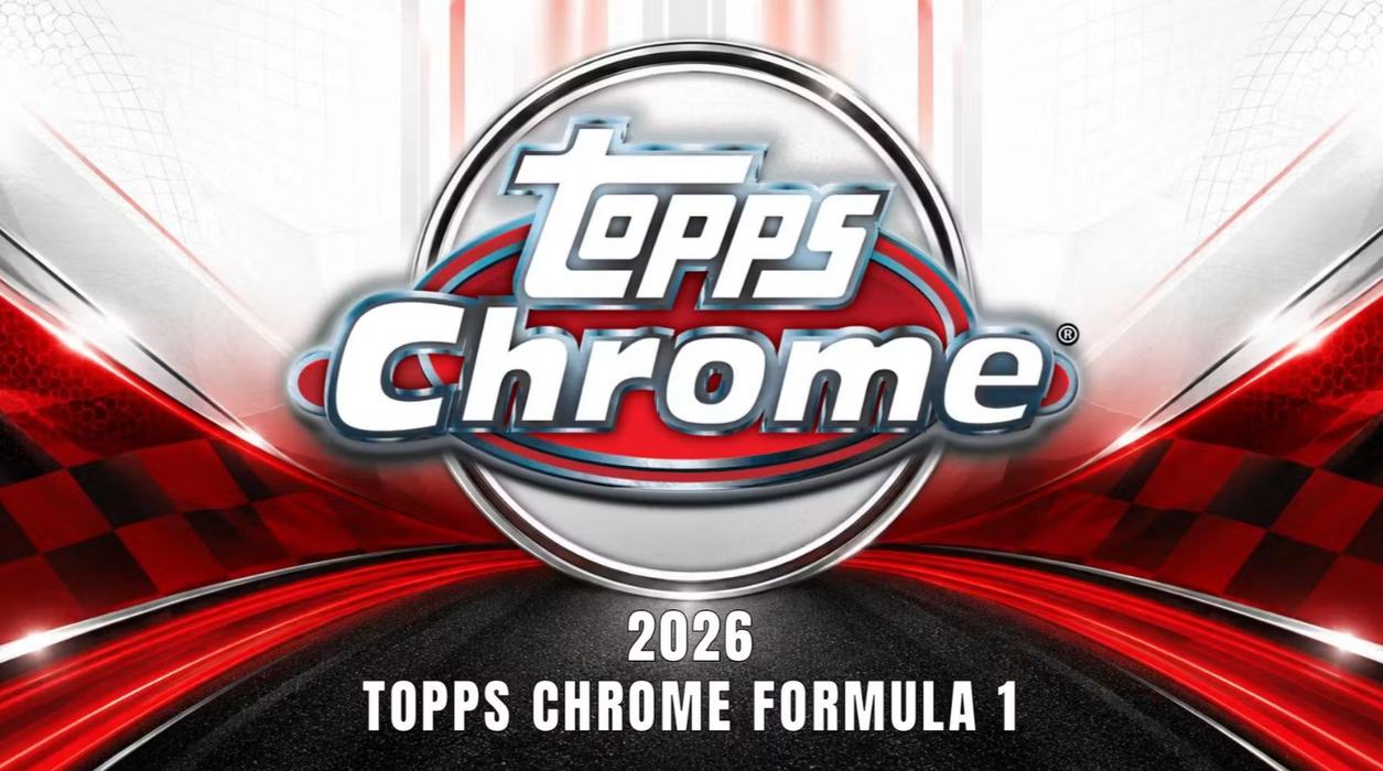 2026 Topps Chrome F1 Formula 1 Hobby Box (Pre-Order: October 15)