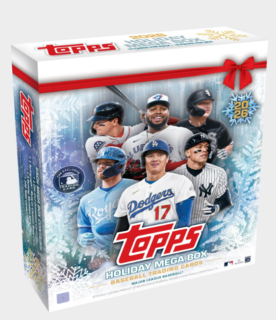 2026 Topps Holiday Baseball Mega Box (Pre-Order: October 21)