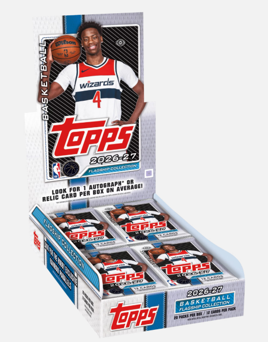 2026-27 Topps Flagship Basketball Hobby Box (Pre-Order: November 5, 4 pm AEST)