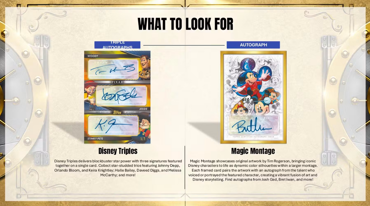 2026 Topps Vault Disney Hobby Box (Pre-Order: October 21, 4 pm AEST)