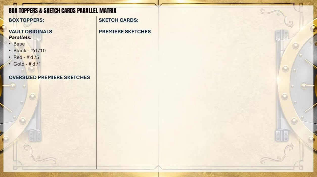 2026 Topps Vault Disney Hobby Box (Pre-Order: October 21, 4 pm AEST)