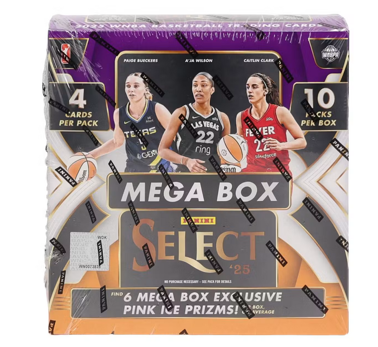 2025 Panini Select WNBA Basketball Mega Box