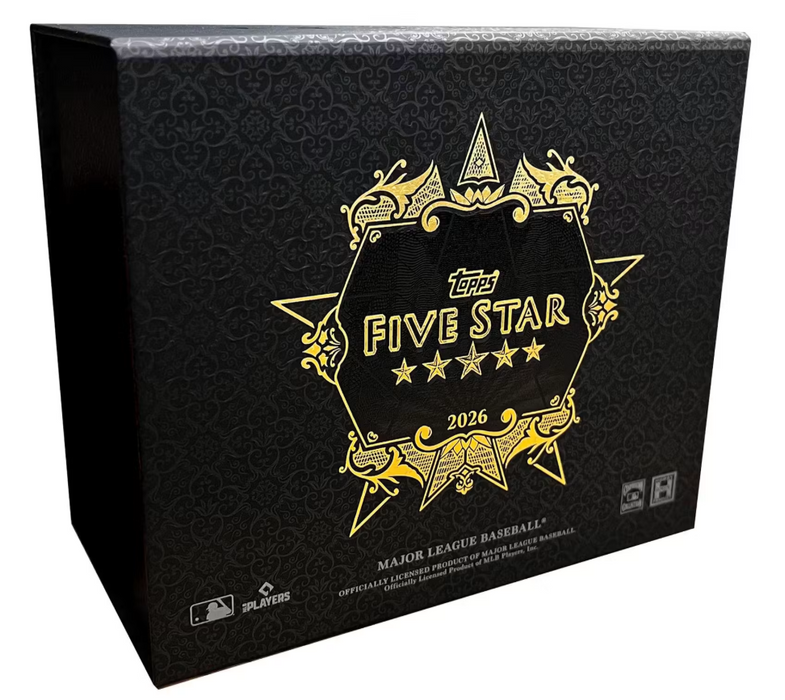 2026 Topps Five Star Baseball Hobby Box (Pre-Order: October 28, 4 pm AEST)