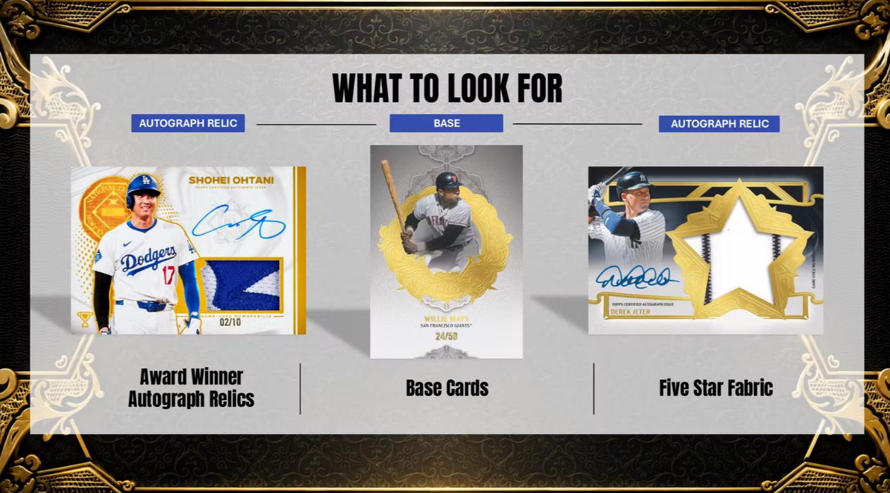 2026 Topps Five Star Baseball Hobby Box (Pre-Order: October 28, 4 pm AEST)