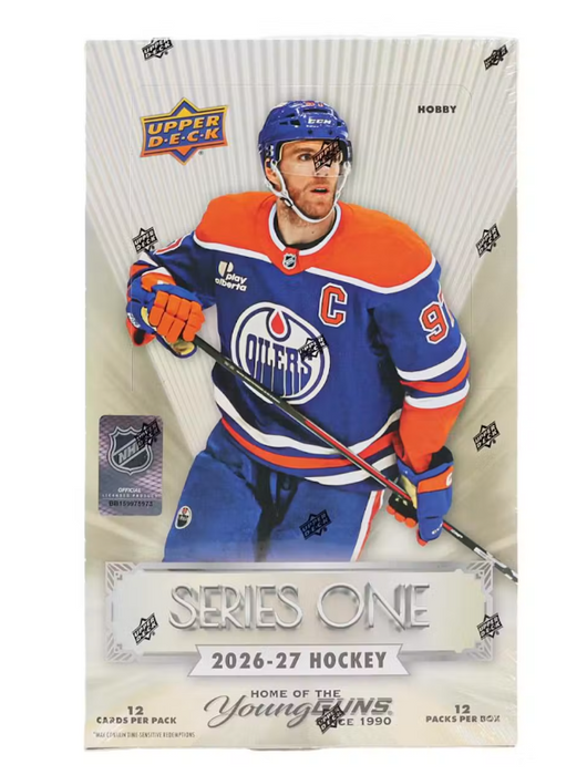 2026-27 Upper Deck Series 1 Hockey Hobby Box