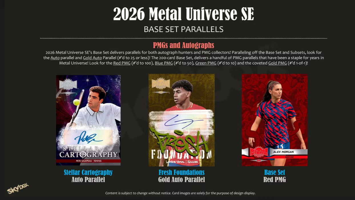 2026 Upper Deck Metal Universe SE Hobby Box