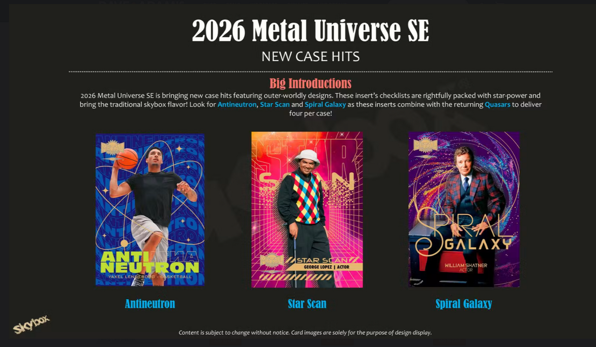 2026 Upper Deck Metal Universe SE Hobby Box