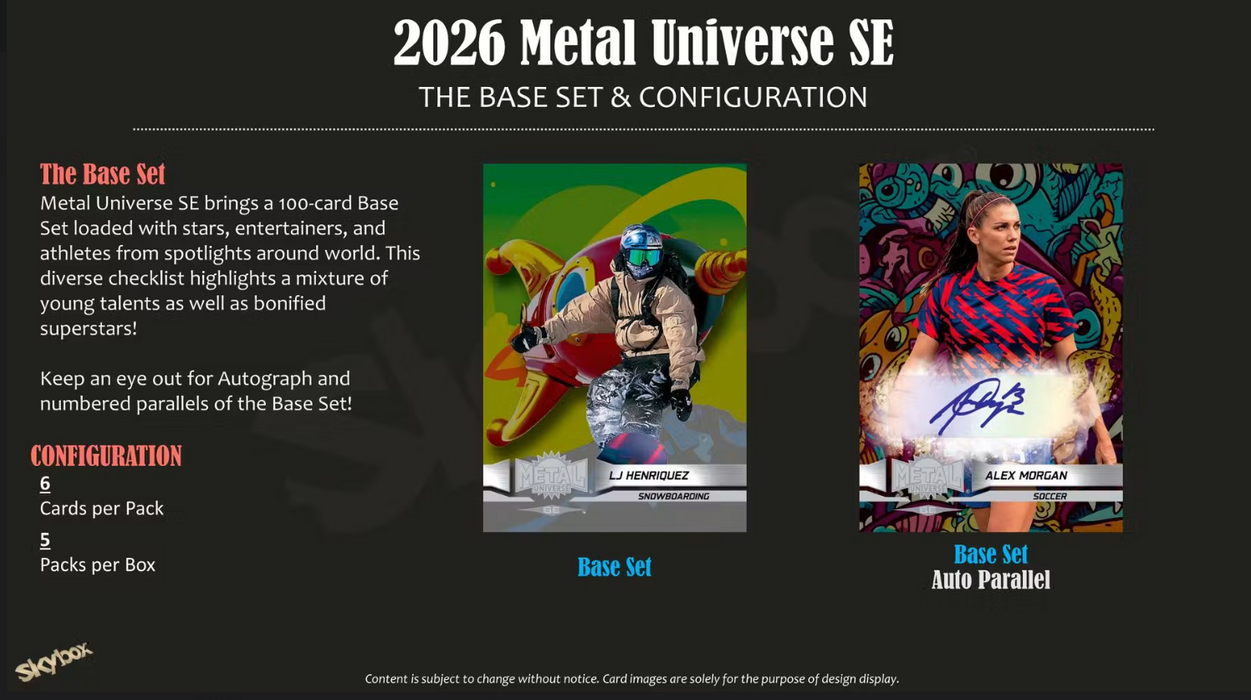 2026 Upper Deck Metal Universe SE Blaster Box