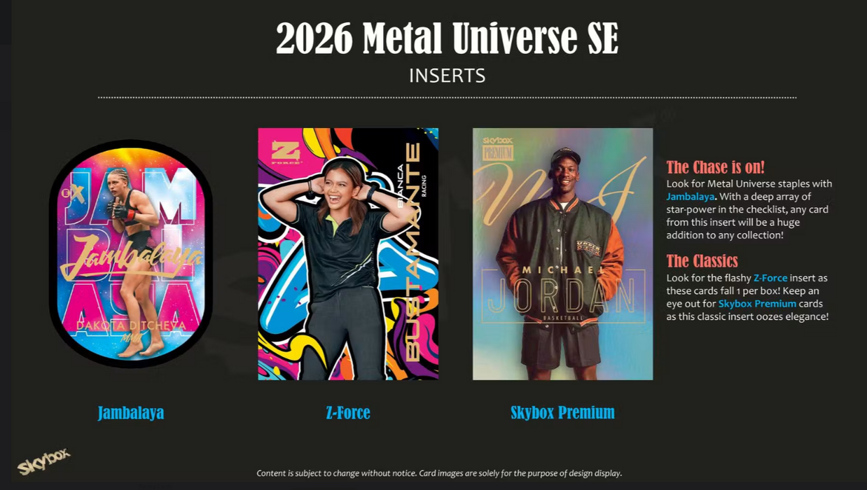 2026 Upper Deck Metal Universe SE Blaster Box
