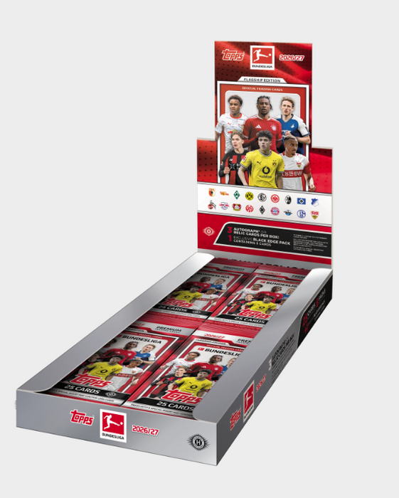 2026-27 Topps Flagship Bundesliga Hobby Jumbo Box (Pre-Order: November 12, 4 PM)