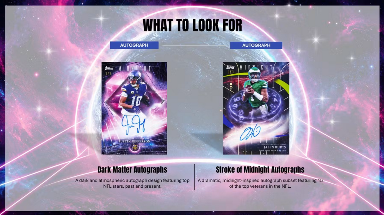 2026 Topps Midnight NFL Football Hobby Box (Pre-Order: November 13, 4 pm)