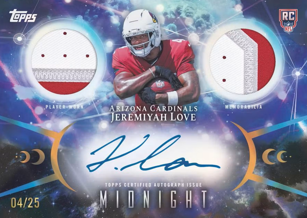 2026 Topps Midnight NFL Football Hobby Box (Pre-Order: November 13, 4 pm)