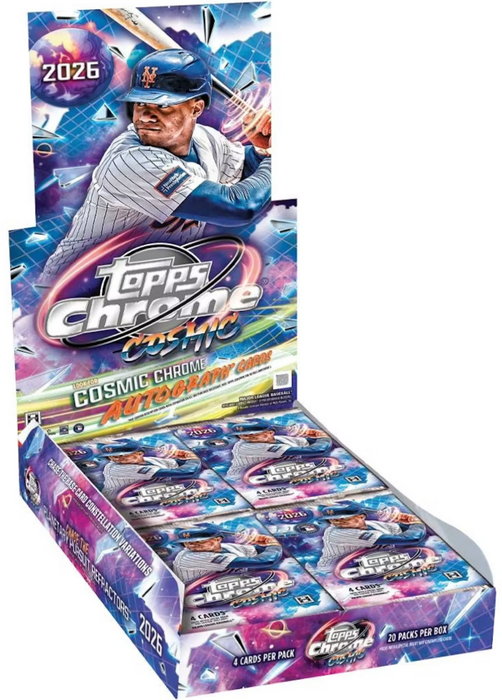 2026 Topps Cosmic Chrome Baseball Hobby Box (Pre-Order: November 4, 4 pm )