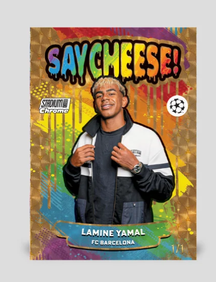 2026-27 Topps Stadium Club Chrome UEFA Champions League Soccer Blaster Value Box (Pre-Order: November 4, 4 PM)
