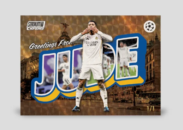 2026-27 Topps Stadium Club Chrome UEFA Champions League Soccer Blaster Value Box (Pre-Order: November 4, 4 PM)