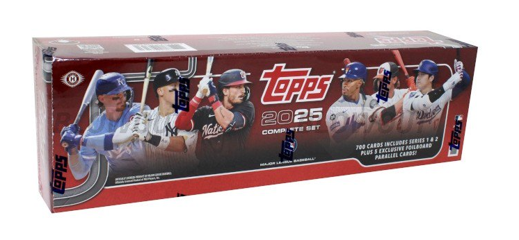 2025 Topps Baseball Complete Factory Set with Bonus pack