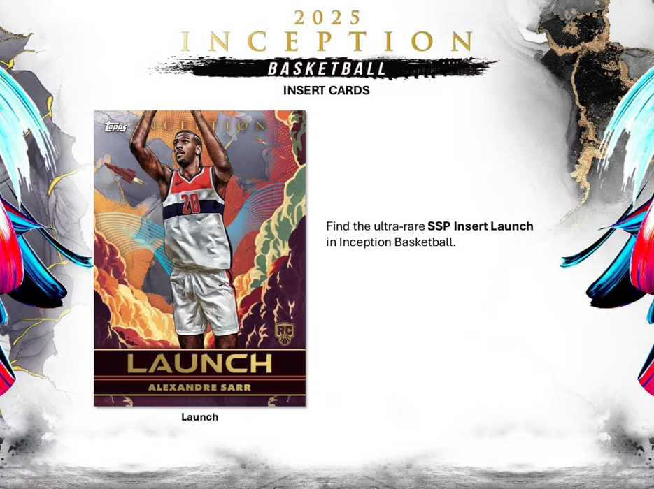 2024-25 Topps Inception Basketball Hobby Box