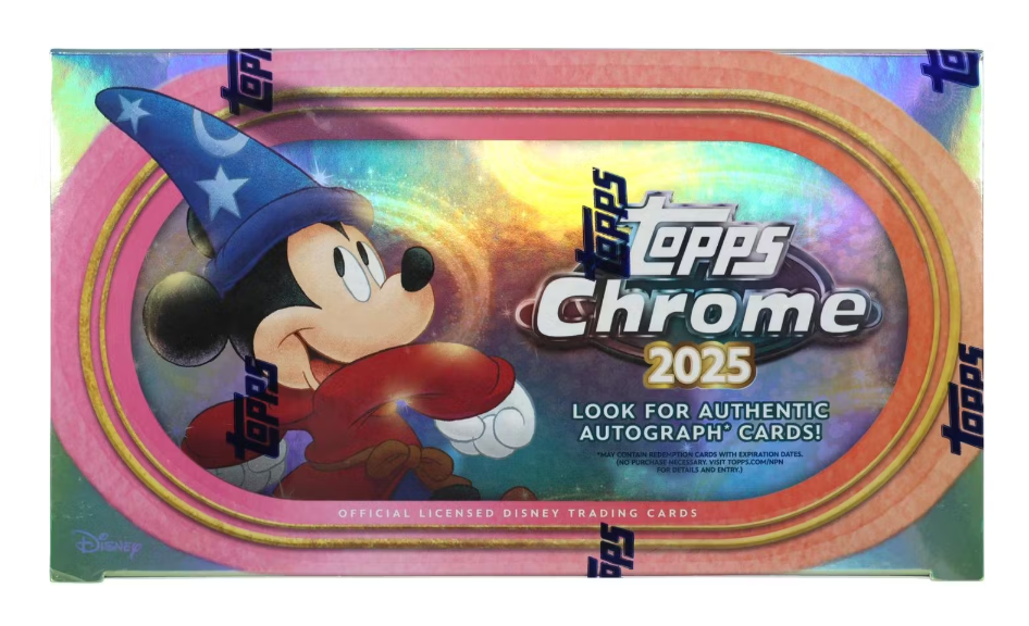 2025 Topps Chrome Disney Hobby Box