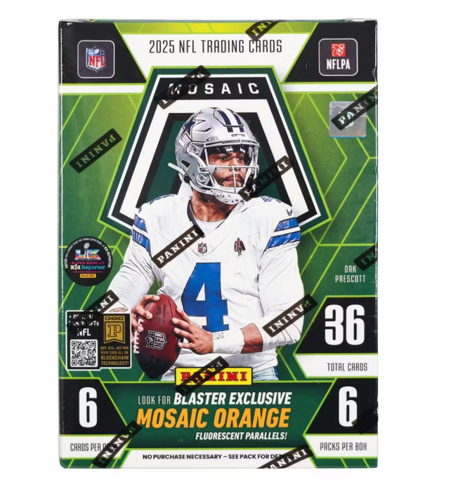 2025 Panini Mosaic Football Blaster Box