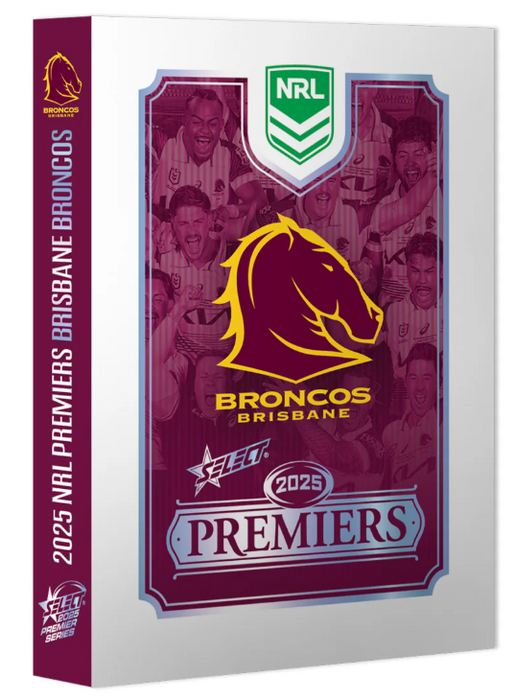 2025 NRL Brisbane Broncos Platinum Premiers Card Set