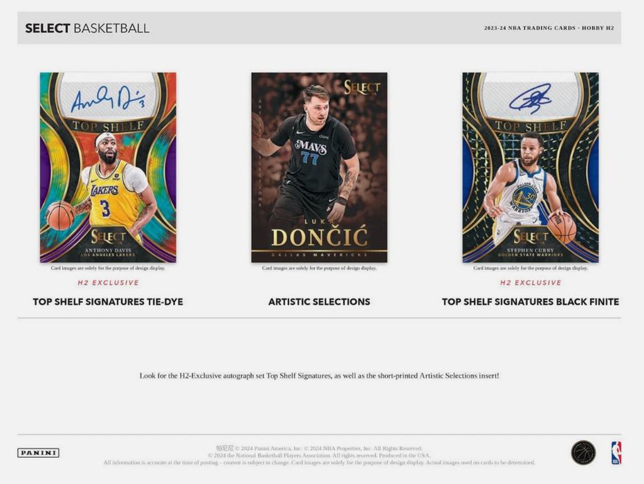 2023-24 Panini Select Basketball H2 Hobby Hybrid Box