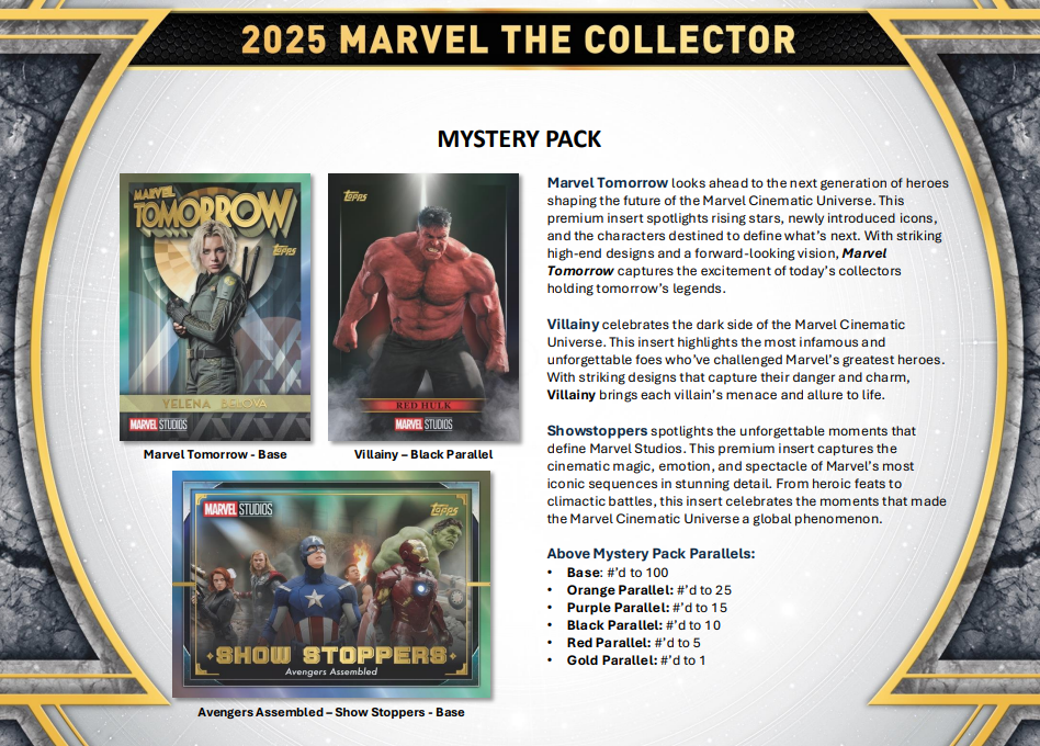 2026 Topps Marvel The Collector Hobby Box