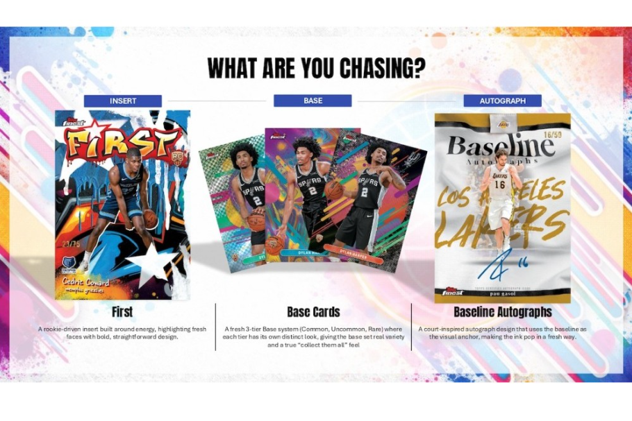 2025-26 Topps Finest Basketball Hobby Box