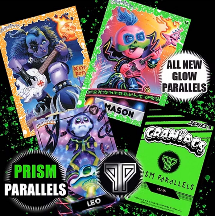 Craniacs Trading Cards Hobby Box Series 3