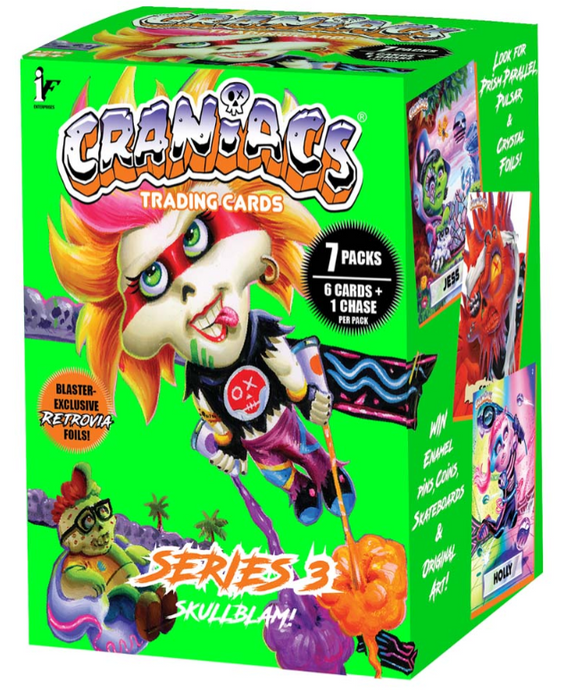 Craniacs Trading Cards Series 3 Blaster Box