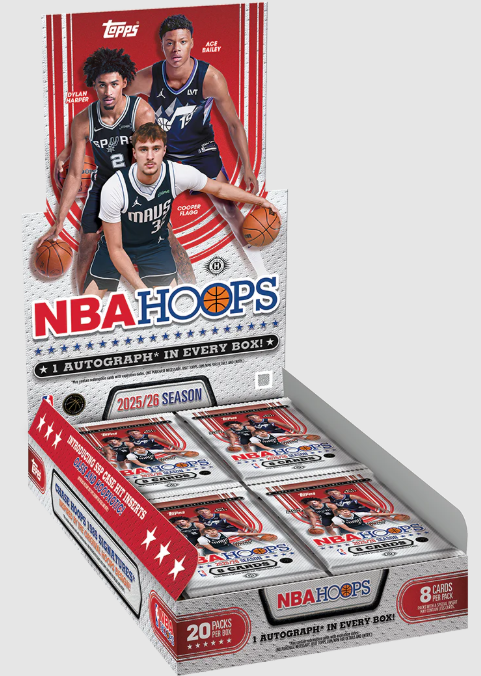 2025-26 Topps NBA Hoops Basketball Hobby Box (In Stock)
