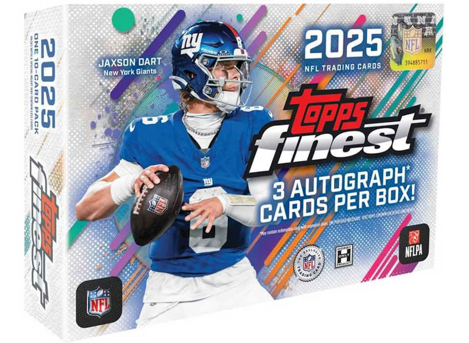 2025 Topps Finest NFL Football Breaker's Delight Box
