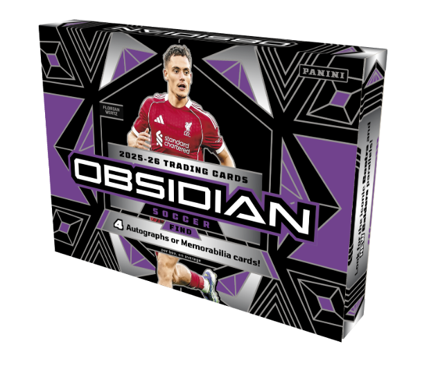 2025-26 Panini Obsidian Soccer Hobby Box (Pre-Order: July 9)