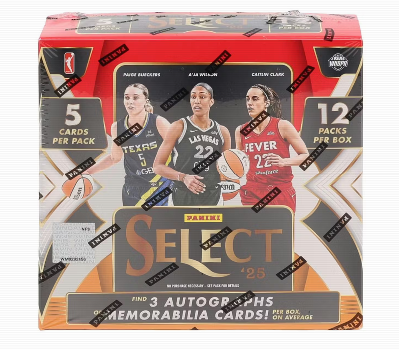 2025 Panini Select WNBA Basketball Hobby Box