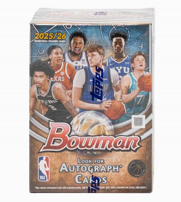 2025-26 Topps Bowman Basketball Value Blaster Box — SJAY2K Trading