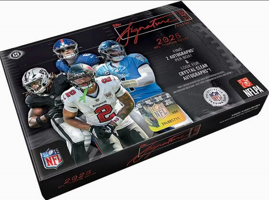 2025 Topps Signature Class Football NFL Hobby Box (Pre-Order: June 5)