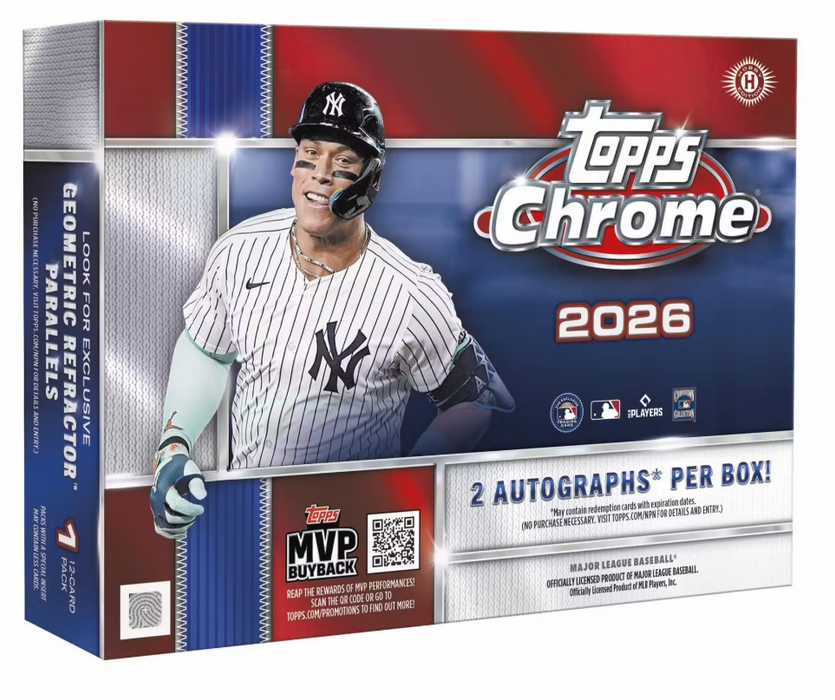 2026 Topps Chrome Baseball Delight Box (Pre-Order: July 22)