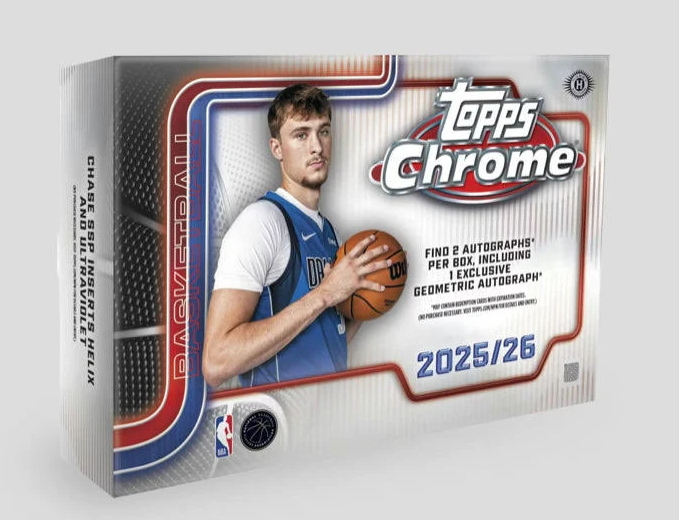 2025-26 Topps Chrome Basketball Breaker's Delight Box