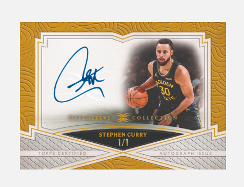 2025-26 Topps Definitive Basketball Hobby Box (Pre-Order: September 17)