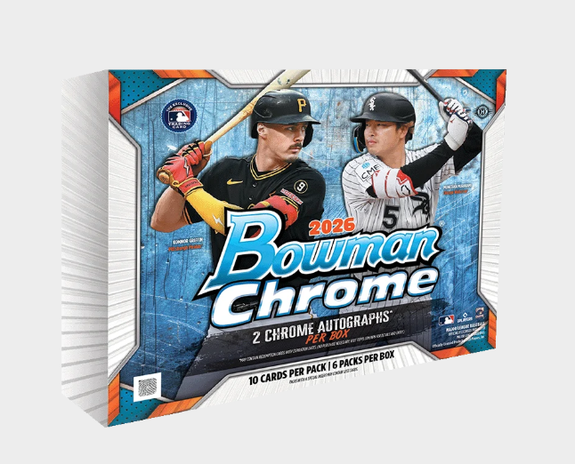 2026 Bowman Chrome Baseball Hobby Box (Pre-Order: September 9)