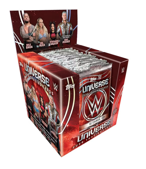 2026 Topps Universe WWE Wrestling Hobby Box (Pre-Order: September 11)