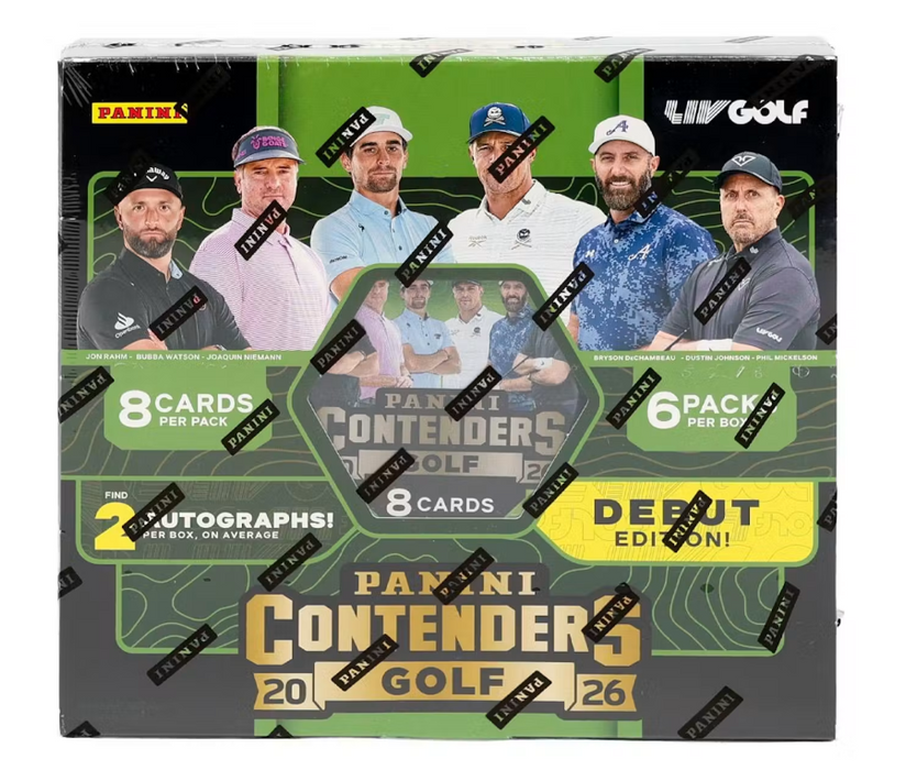 2026 Panini Contenders LIV Golf Hobby Box