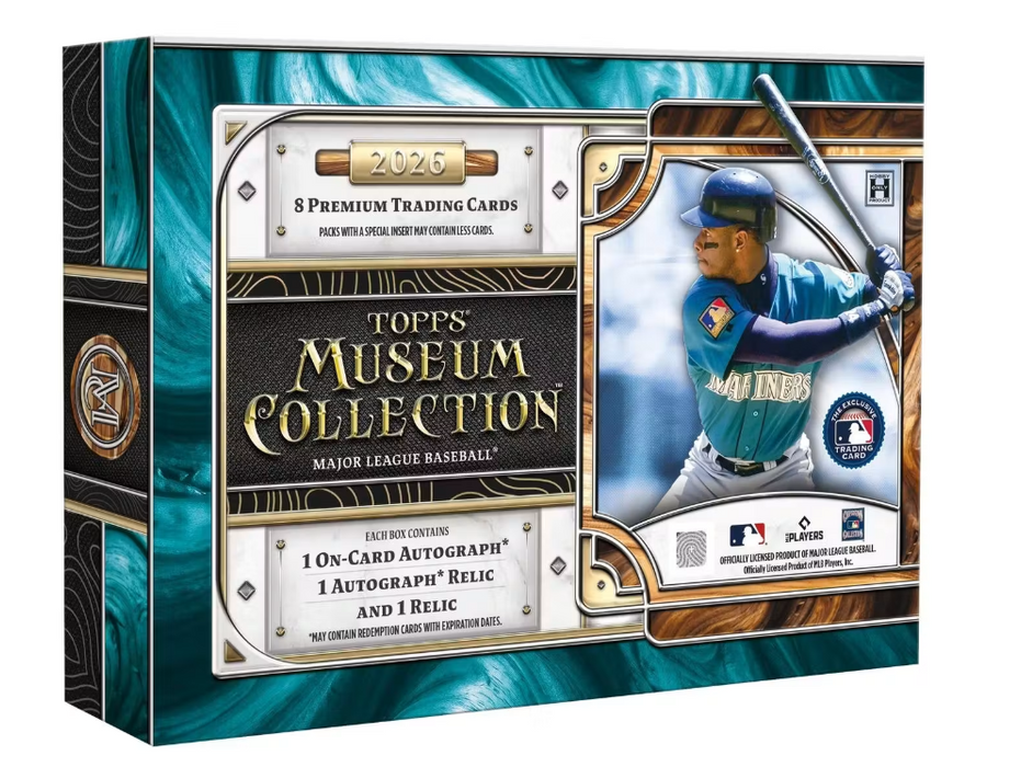 2026 Topps Museum Collection Baseball Hobby Box (Pre-Order: 7 October 2026)
