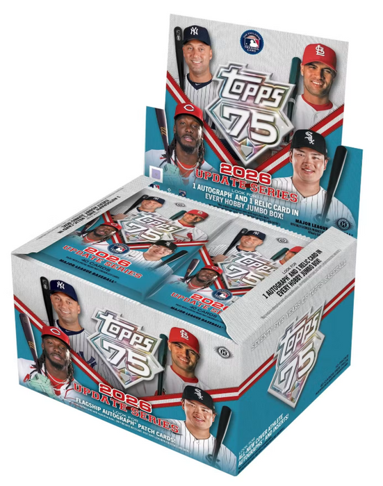 2026 Topps Update Series Baseball Jumbo Hobby Box (Pre-Order: October 14)