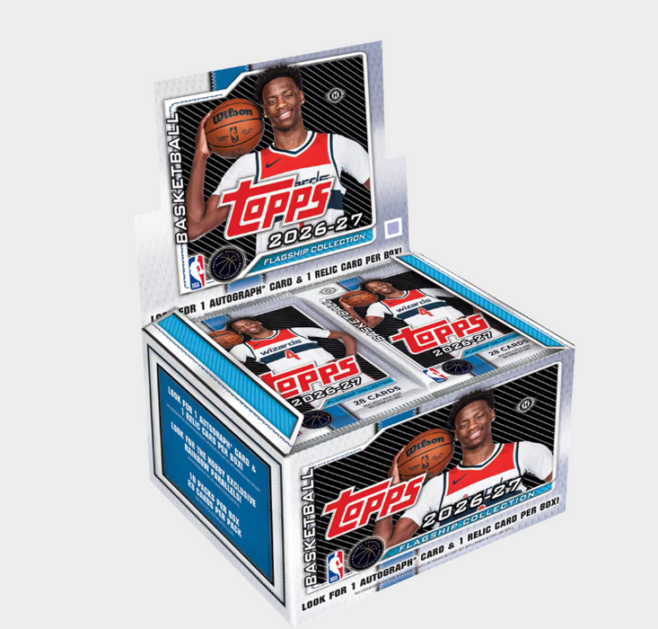2026-27 Topps Flagship Basketball Hobby Jumbo Box (Pre-Order: November 5, 4 pm AEST)