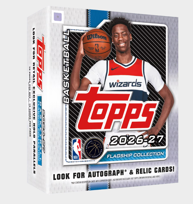 2026-27 Topps Flagship Basketball Mega Box (Pre-Order: November 5, 4 pm AEST)