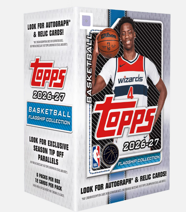 2026-27 Topps Flagship Basketball Value Blaster Box (Pre-Order: November 5, 4 pm AEST)