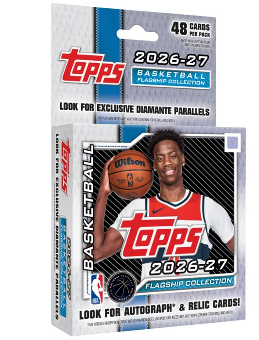 2026-27 Topps Flagship Basketball Hanger Box (Pre-Order: November 5, 4 pm)