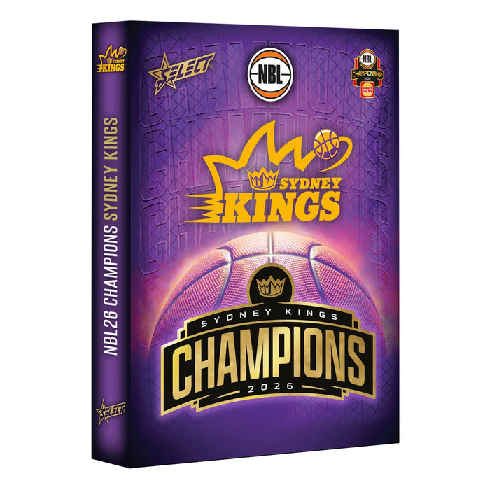 Select NBL26 Champions Sydney Kings Limited Edition Card Set